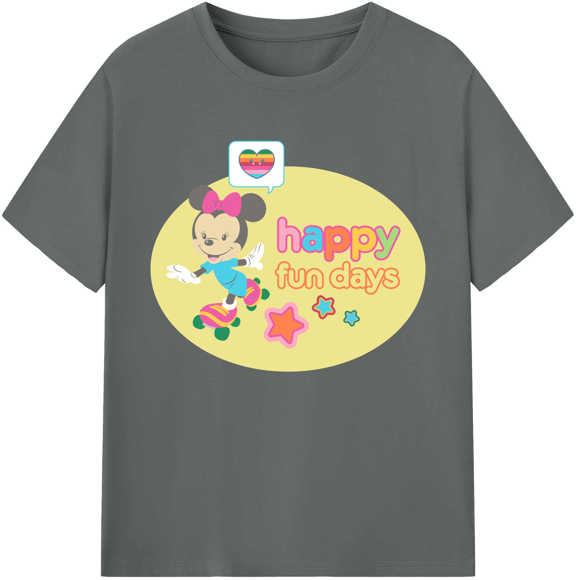 （画像用） ミッキーマウス Mickey Mouse 綿100％ メンズ半袖Tシャツ｜肌触りやわらか＆通気性